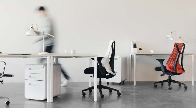 ergonomic workspace